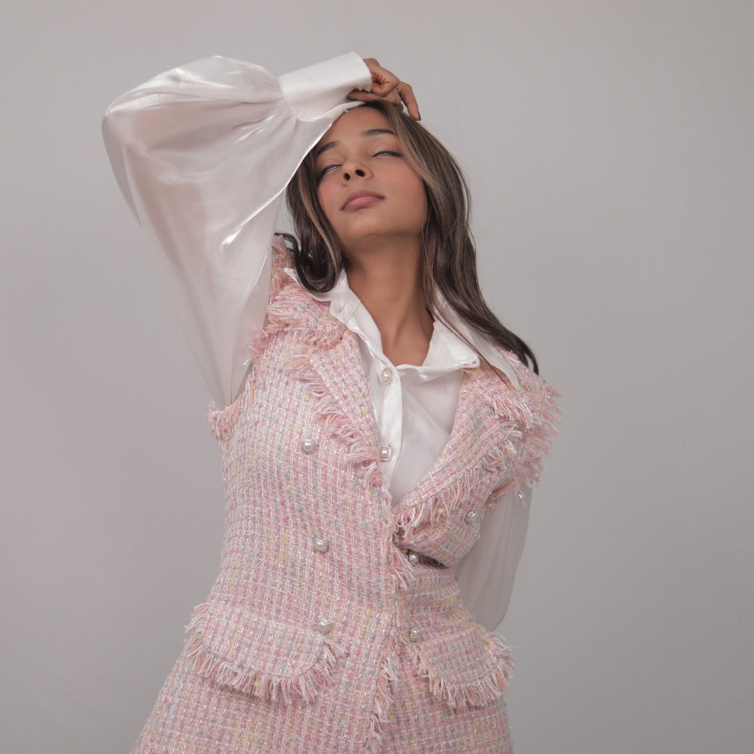 BLUSH FUR WINTER VEST