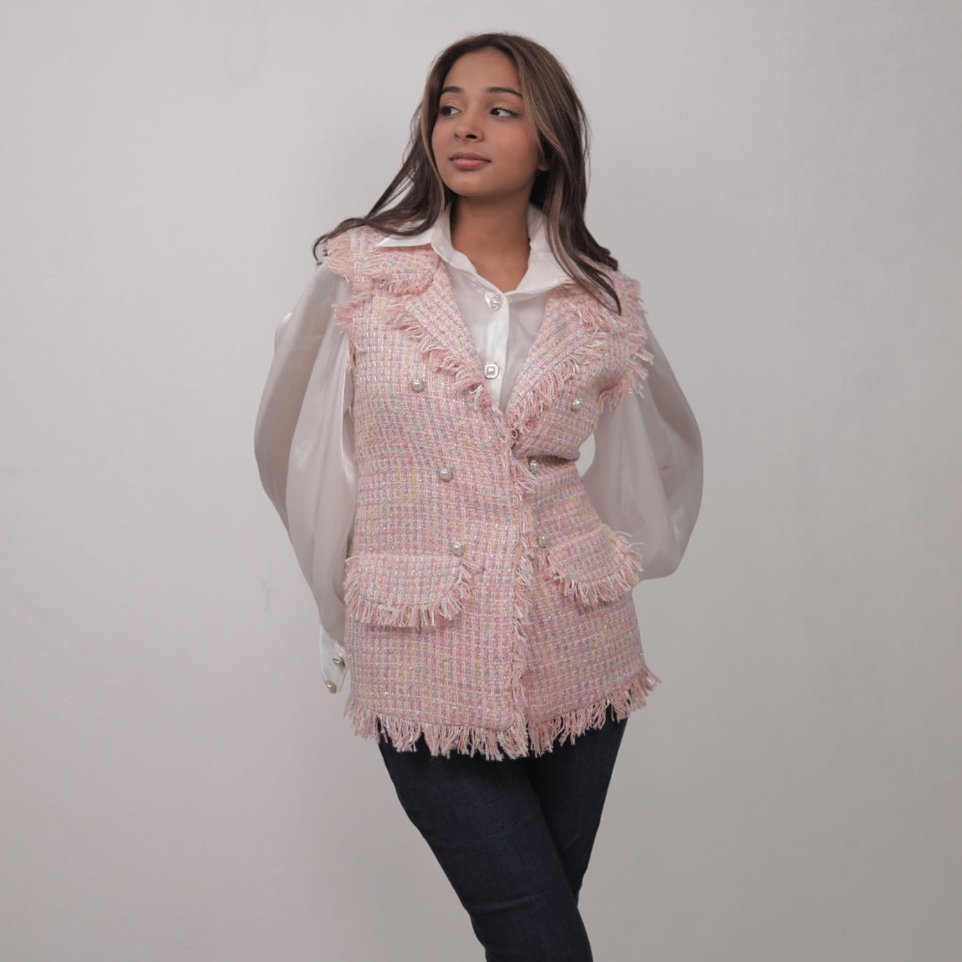 BLUSH FUR WINTER VEST