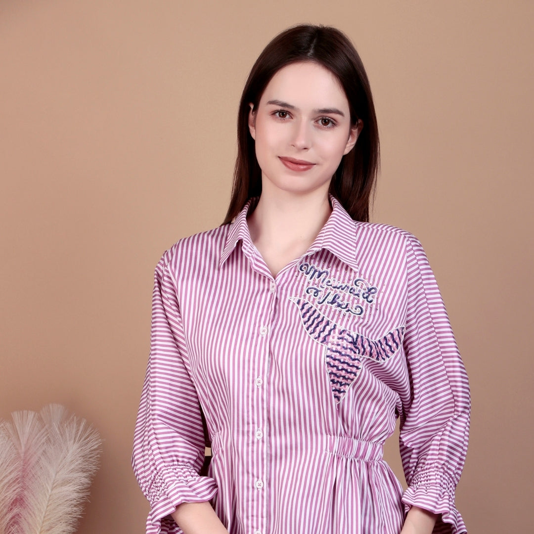 LAVENDER STRIPE MUSE