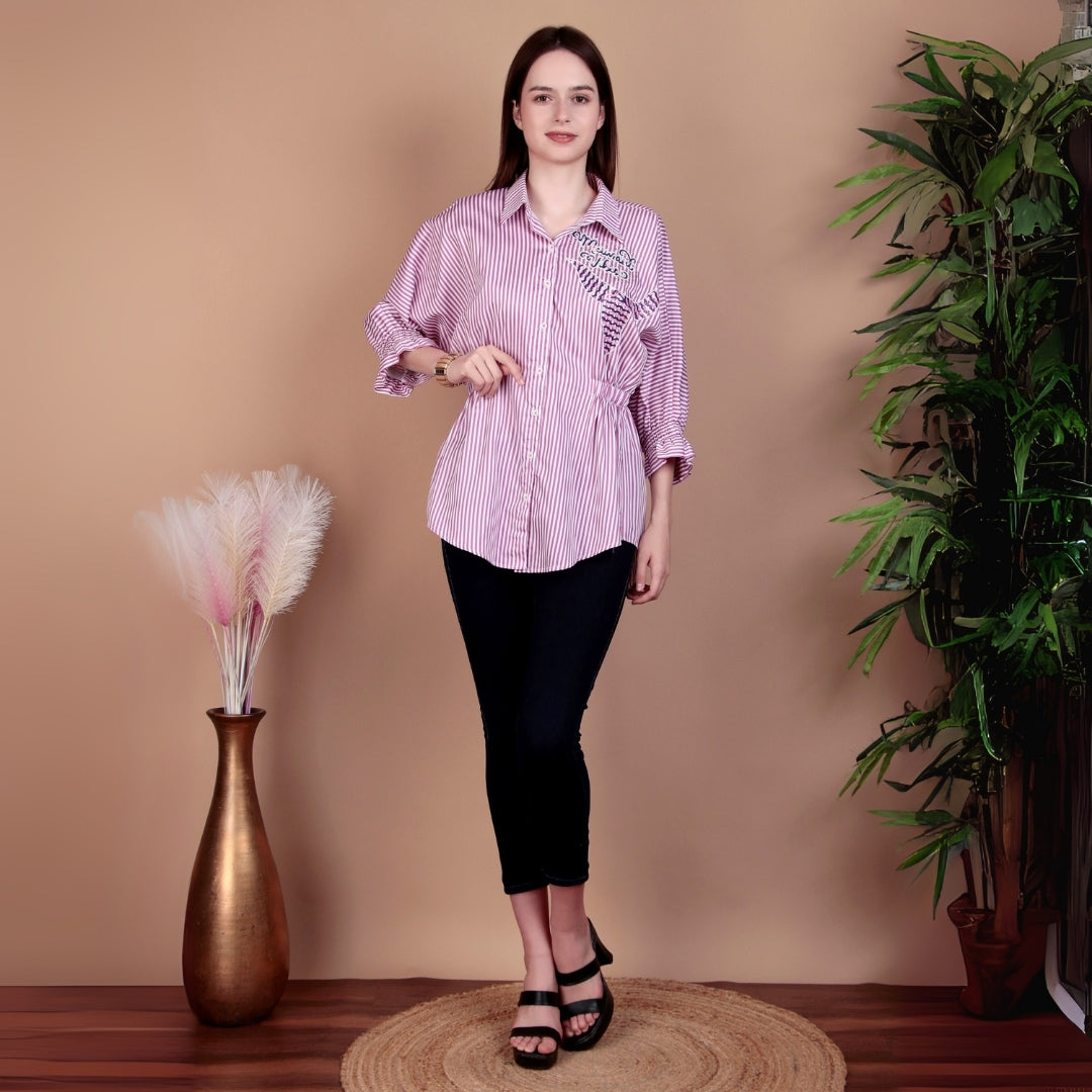 LAVENDER STRIPE MUSE