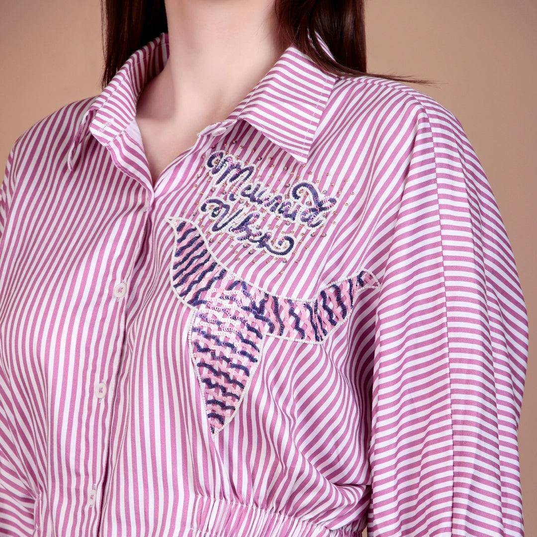 LAVENDER STRIPE MUSE