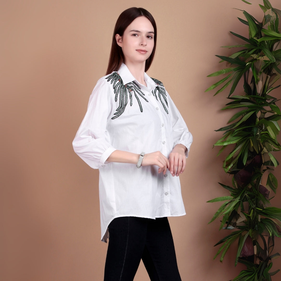 PREMIUM PEARL BLOOM SHIRT