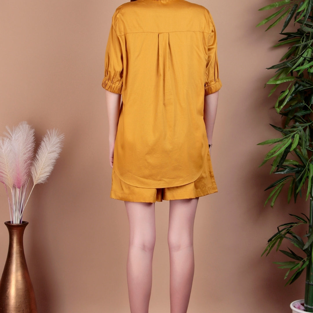 MUSTARD HERITAGE BLOOM (LEAF & FLORAL)