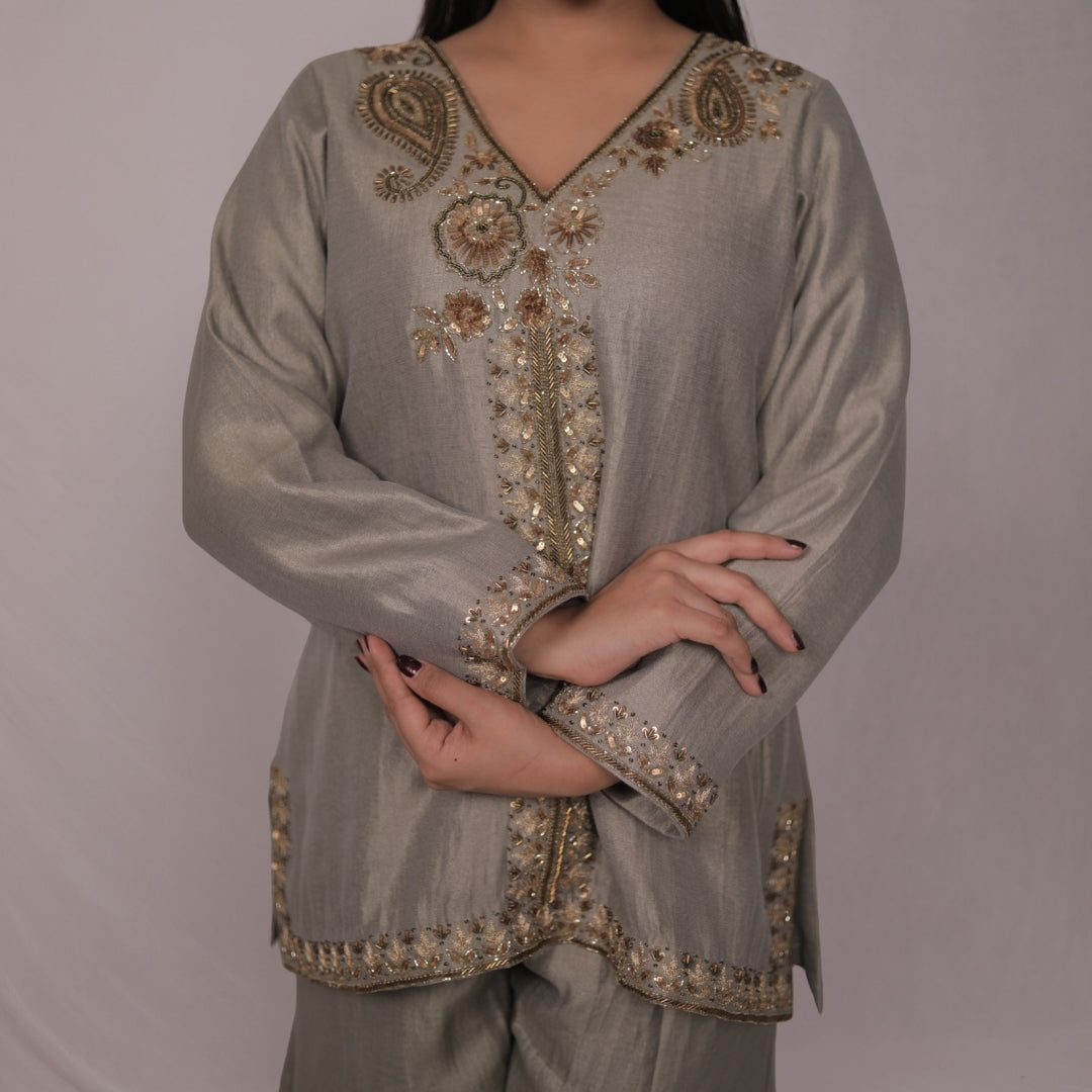 CHAMPAGNE SHARARA ROYAL SET