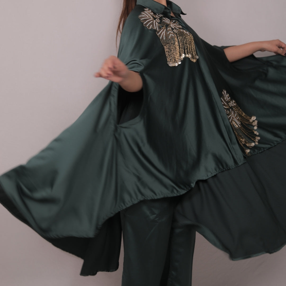 FOREST AURA CAPE SET