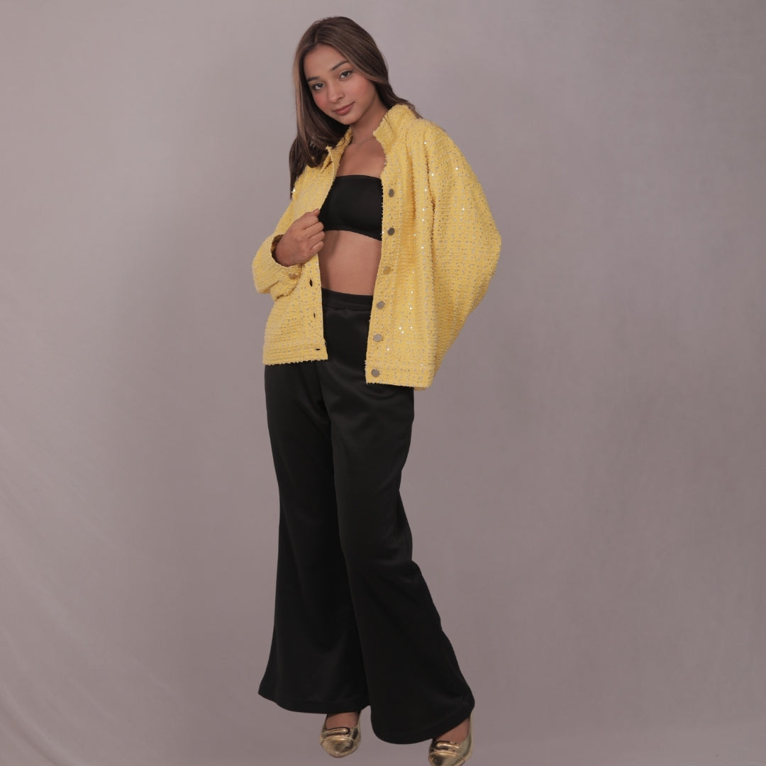 SUNBURST CONTRAST JACKET