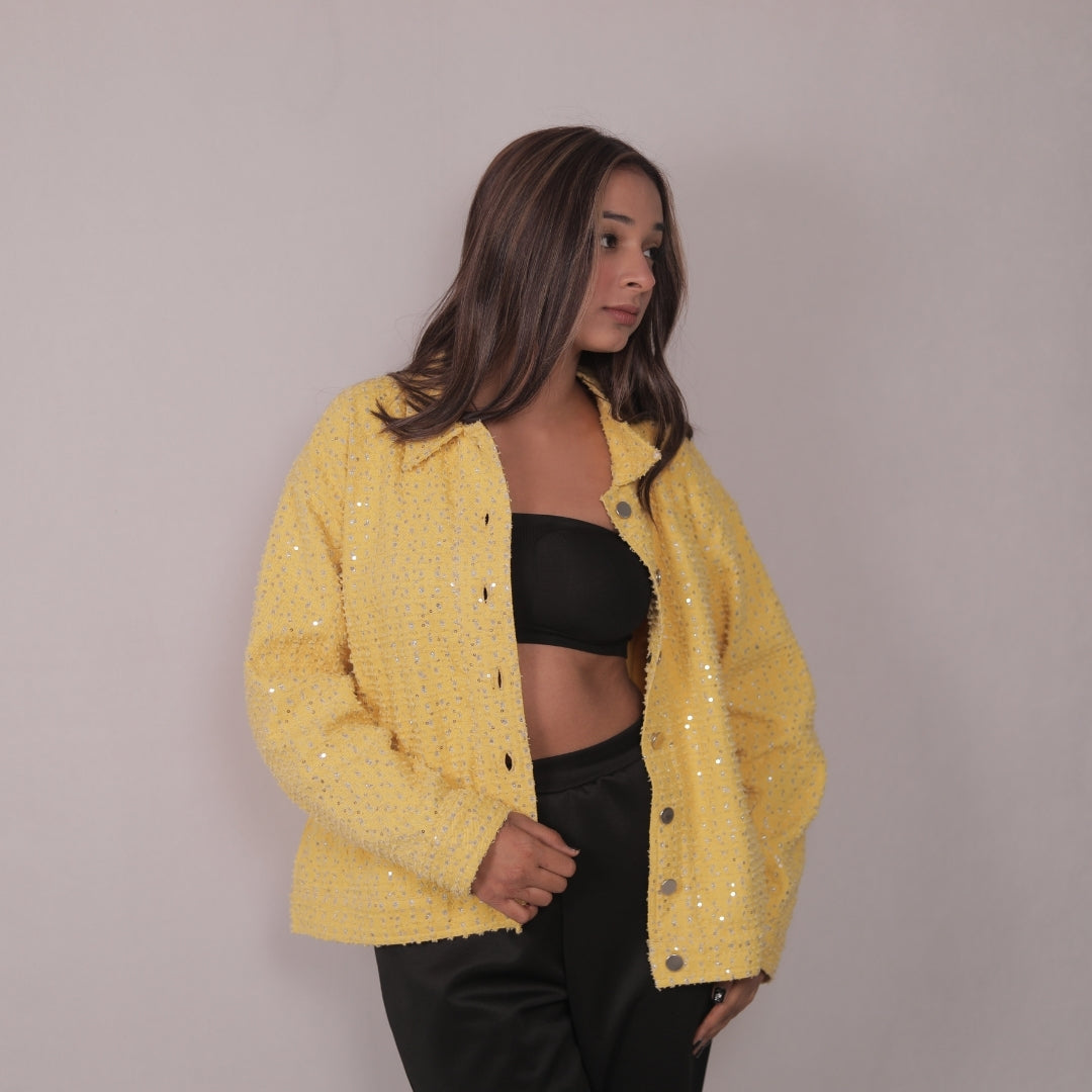 SUNBURST CONTRAST JACKET