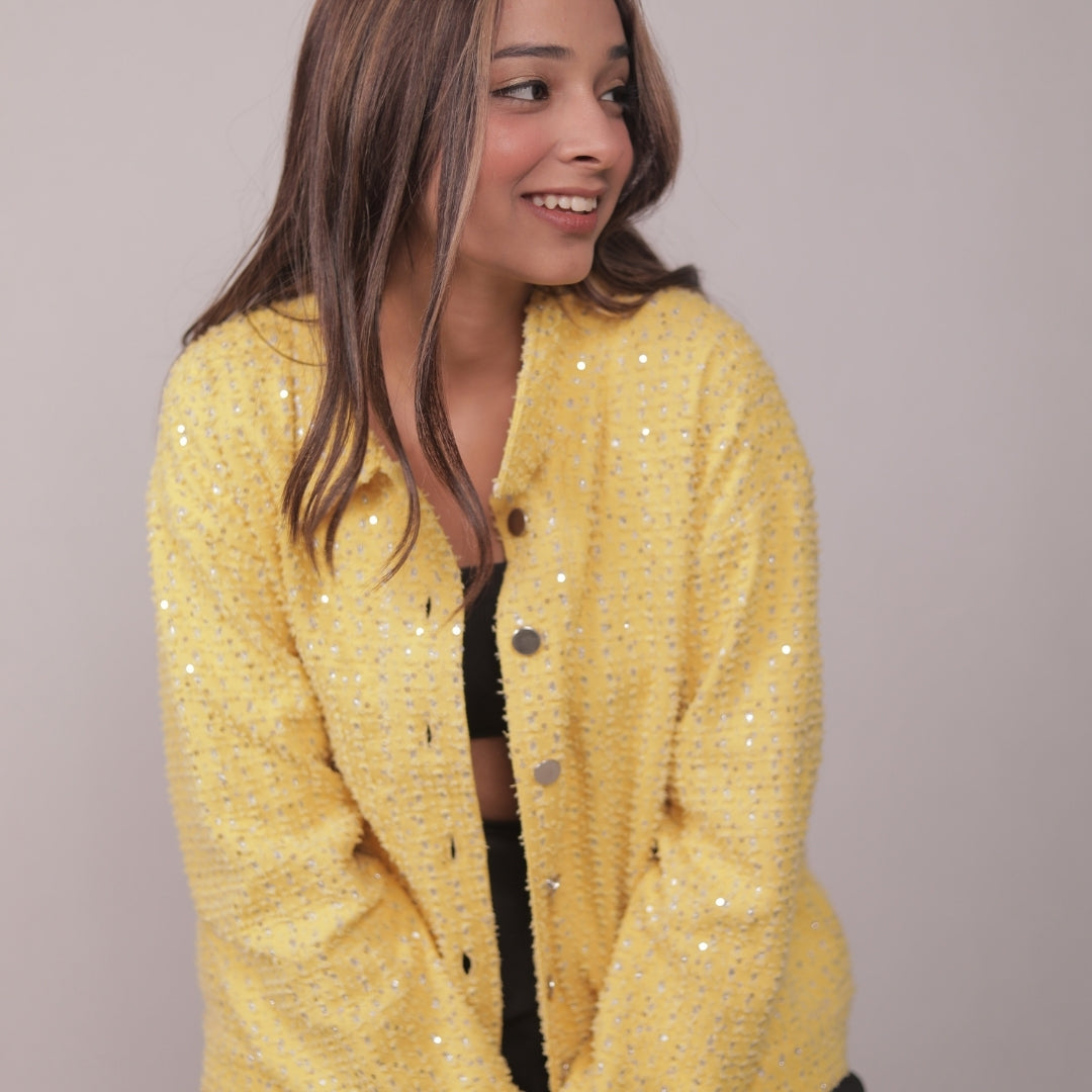 SUNBURST CONTRAST JACKET